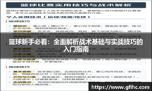 篮球新手必看：全面解析战术基础与实战技巧的入门指南